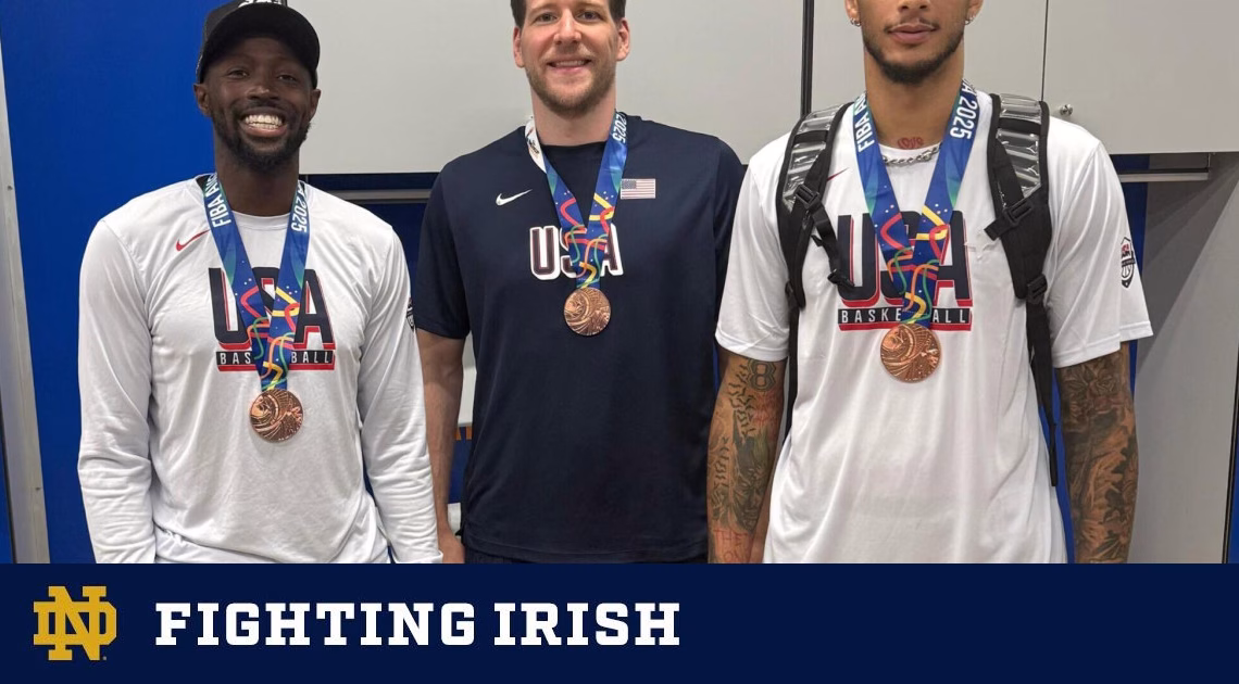 Former Irish Trio Claim Bronze Medal at the AmeriCup – Notre Dame Fighting Irish – Official Athletics Website