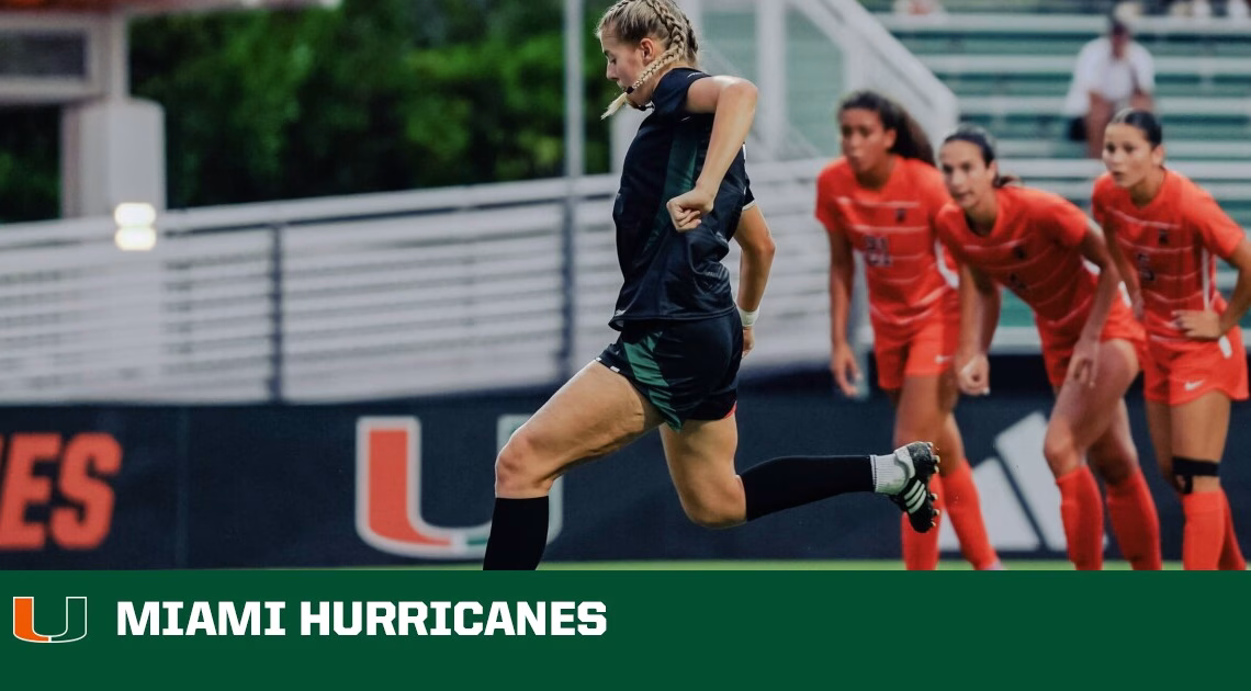 Hurricanes Battle to 2-2 Draw Against Princeton – University of Miami Athletics