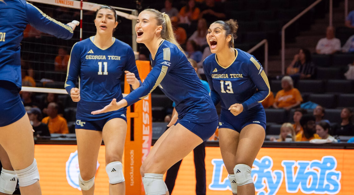 No. 21 Tech Set to Host No. 6 Wisconsin – Georgia Tech Yellow Jackets