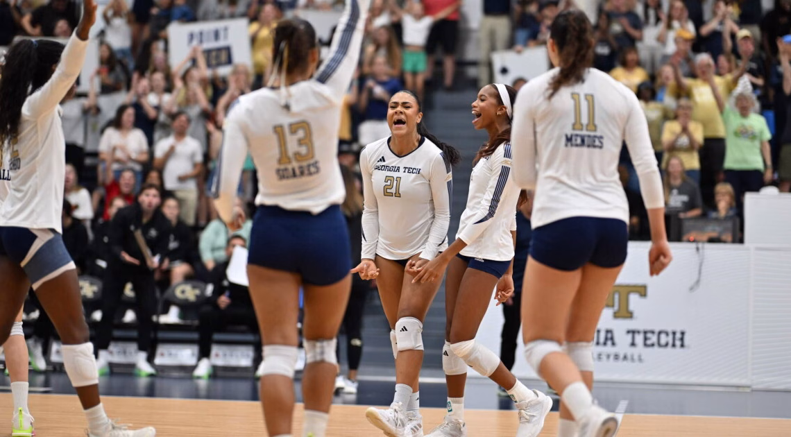 No. 22 Tech Sees 3-1 Comeback Victory Over Ole Miss – Georgia Tech Yellow Jackets