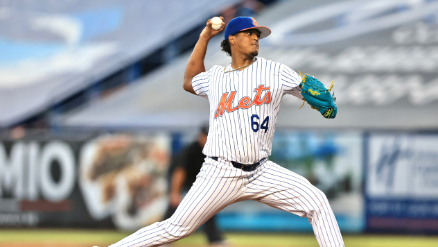 St. Lucie Mets pitcher Jonathan Jimenez